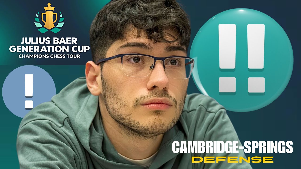 Alireza DESTROYS the Cambridge-Springs Defense with an EPIC Kingwalk!