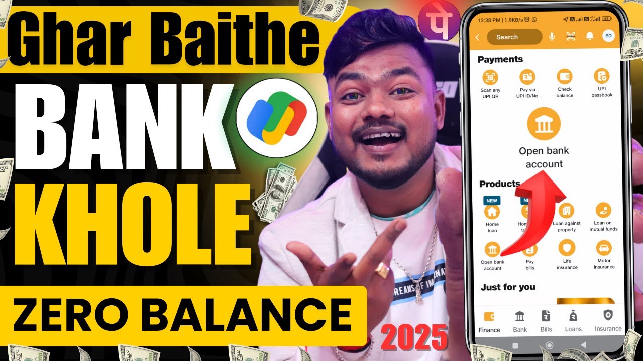 Ghar Baithe Bank Account Kaise Khole | How To Open Bank Account Online | Savings Account Open Online