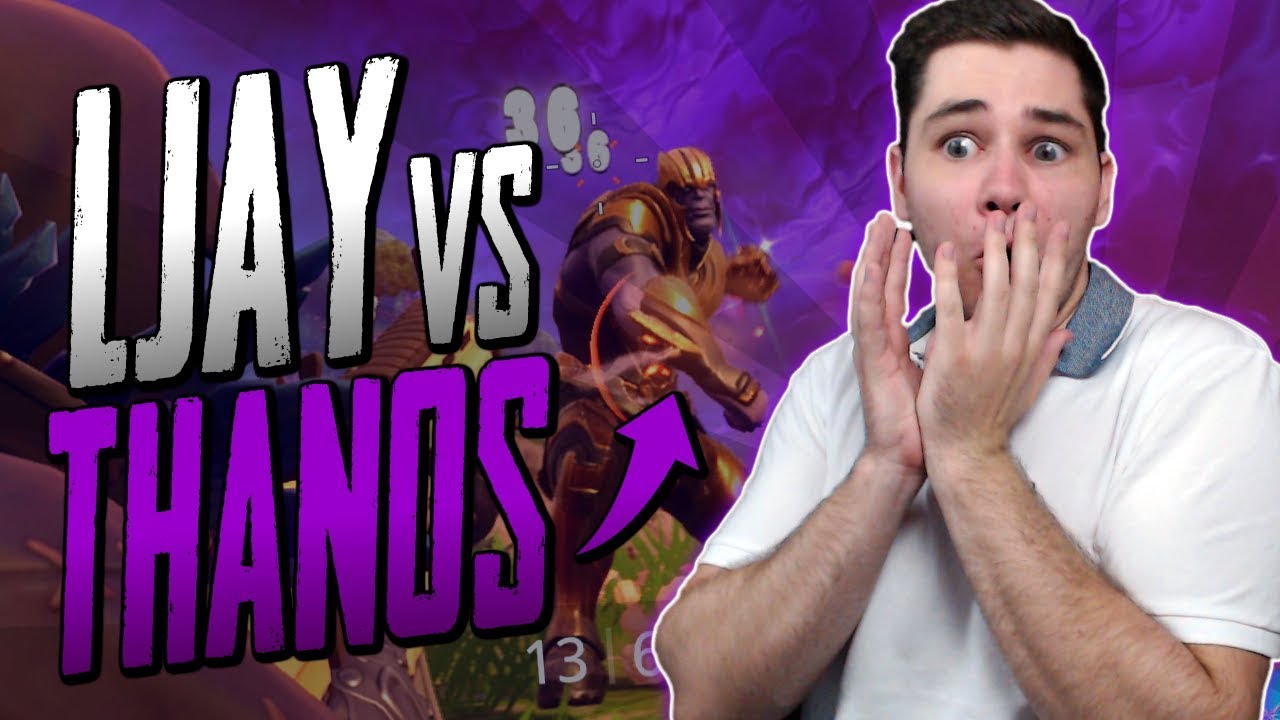 FORTNITE BATTLE ROYALE | LJAY VS THANOS!