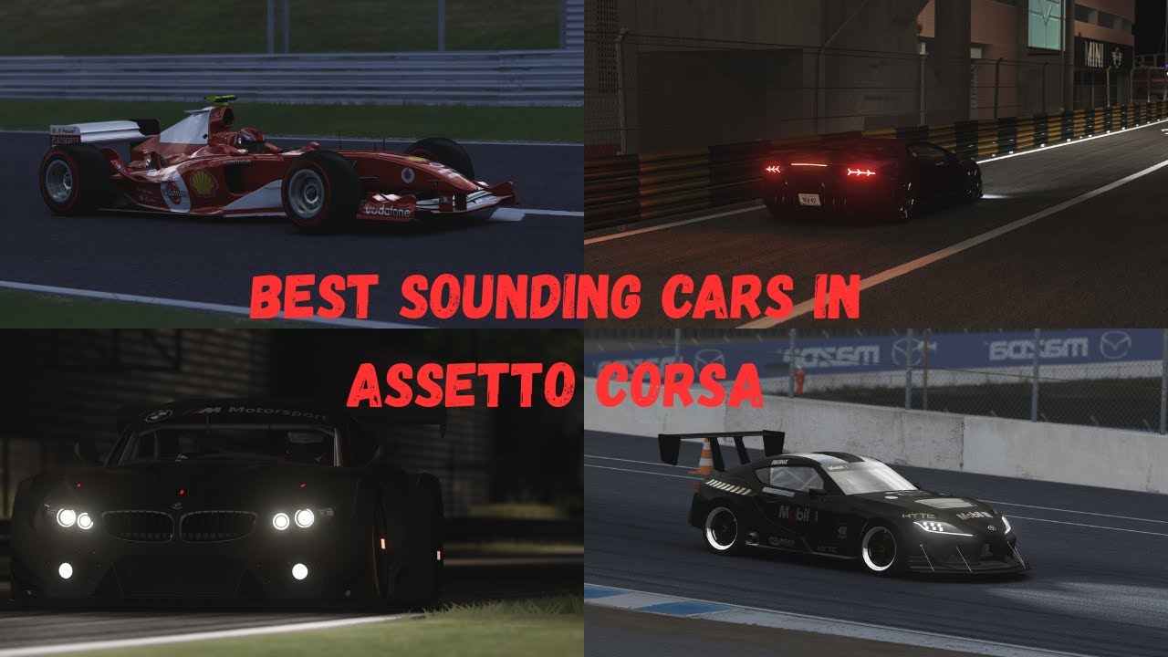 Top 10 best sounding cars in Assetto Corsa (my opinion)