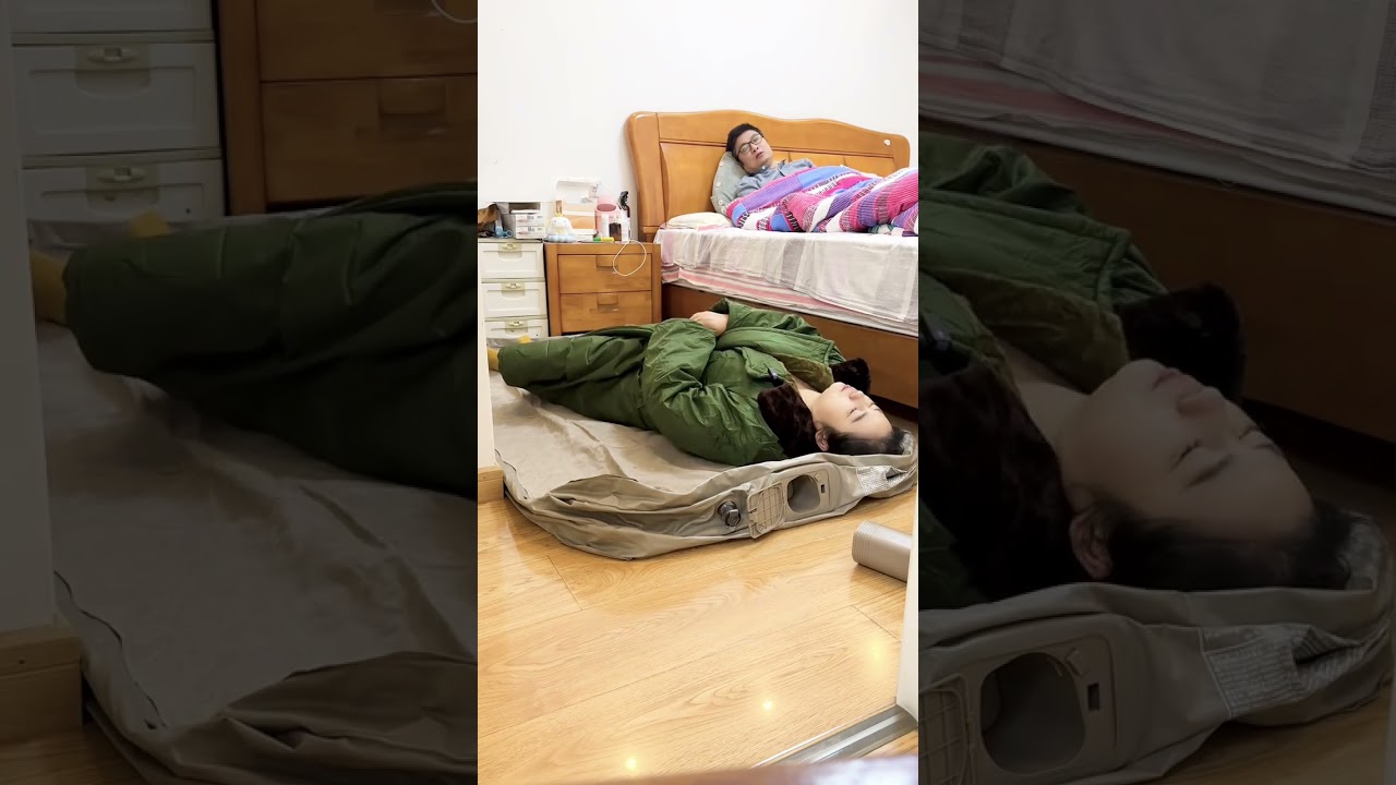 Inflatable bed for home, outdoor camping, good stuff to share