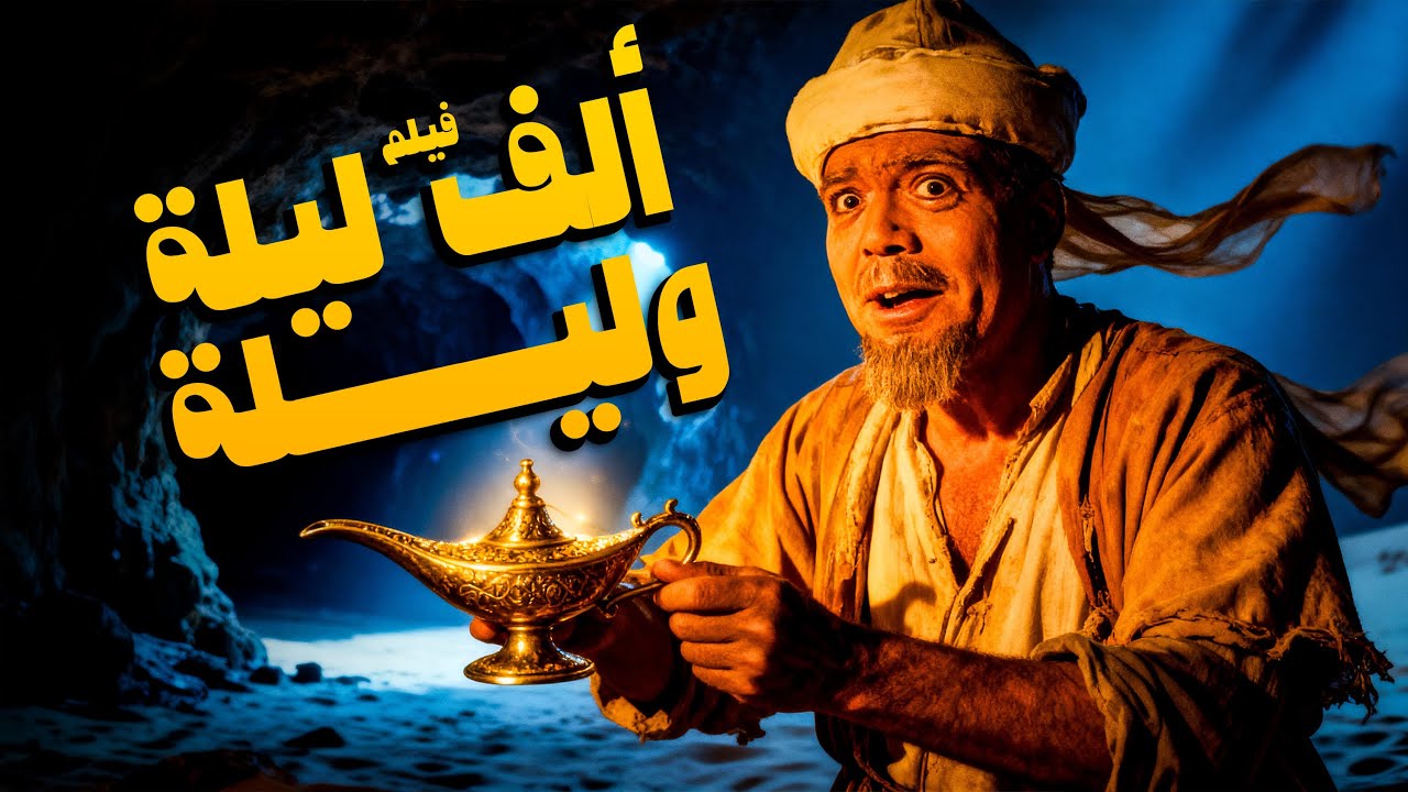 فيلم الف ليلة وليلة |  أفلام علي الكسار وعقيلة راتب