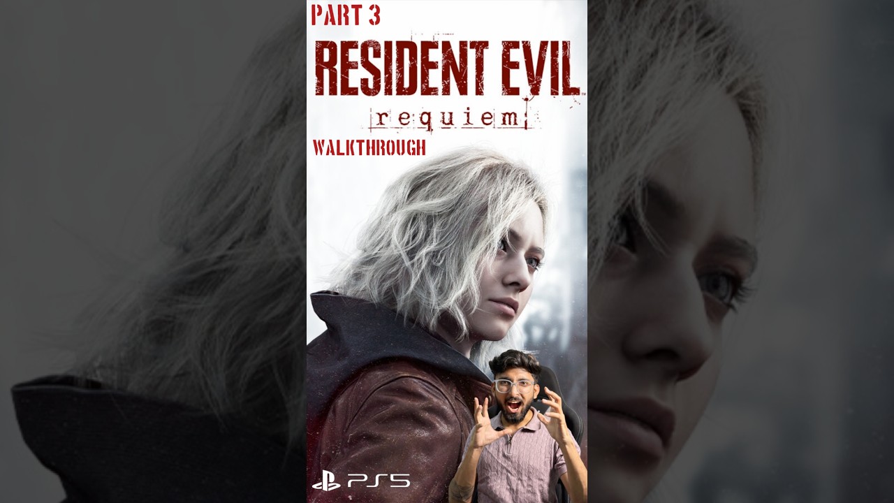 PART-3 | THE BLIND GIRL'S SECRET! 🧩 Resident Evil Requiem - The Great Escape! | Vertical