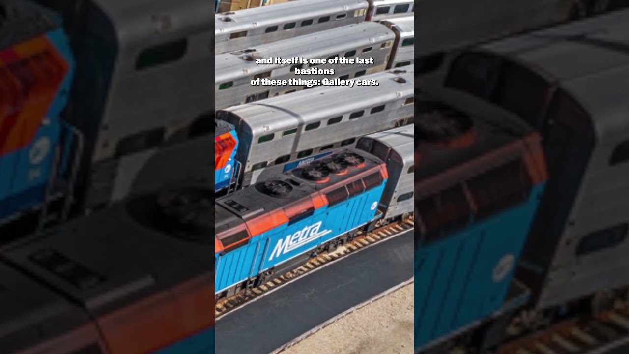 These are the worst train cars in the world! I hate Gallery Cars! #trains #chicago #metra #travel