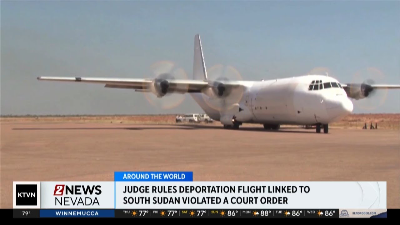 Judge rules deportation flight linked to south Sudan violated court order