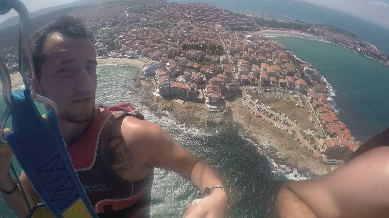 Parasailing in Sozopol with GoPro
