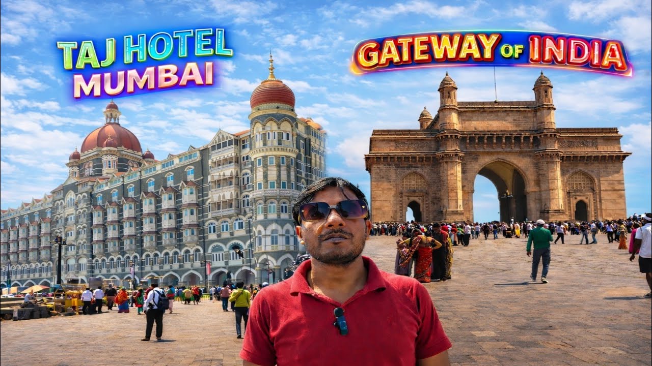 Gate of India  | Taj Hotel  | Beautiful View | Mumbai Travel Vlog | Ramesh PP vlogs 