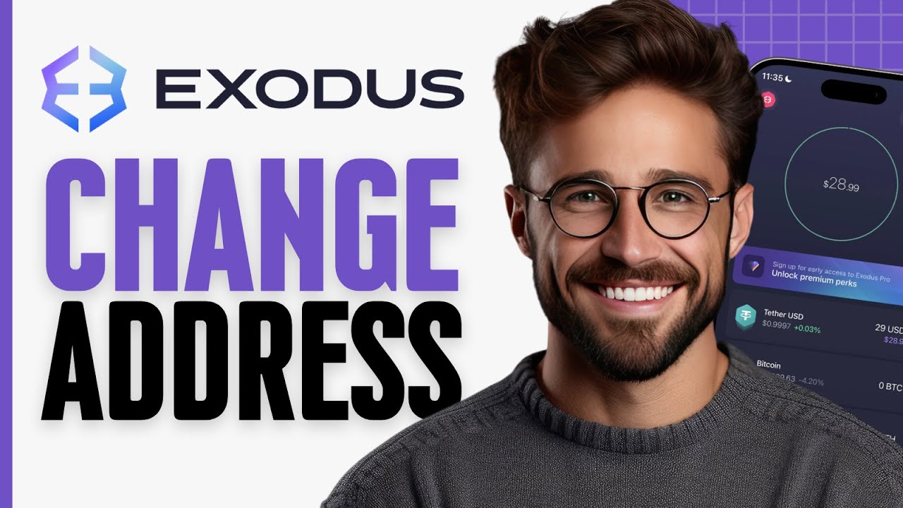 How to Change Exodus Wallet Address