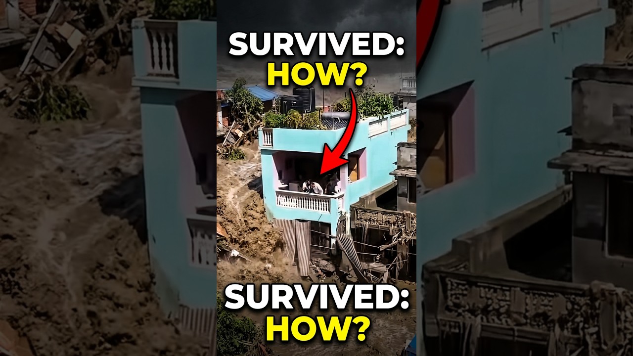 How Did This House Survive? Nepal Flash Flood #flood #nepal #2026