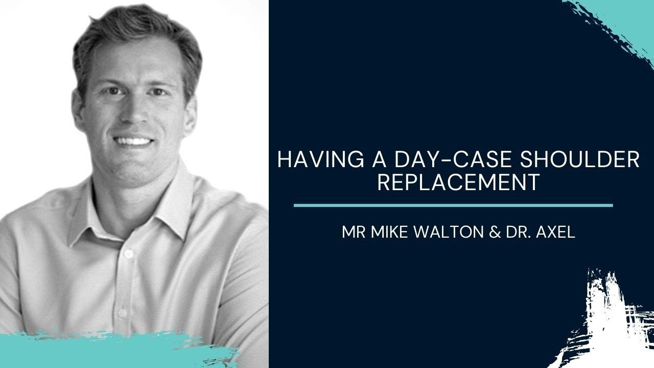Having a same day shoulder replacement, with Mr. Mike Walton - JointSchool.app Ep.32