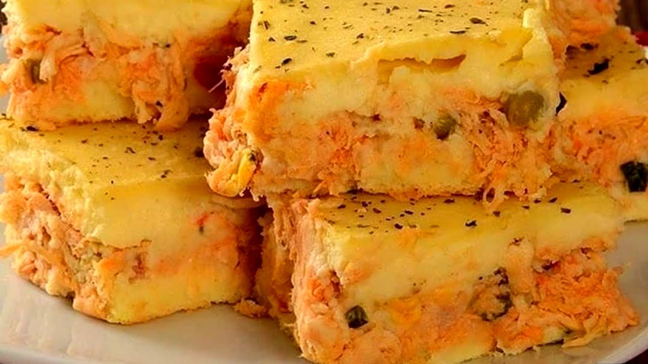 TORTA DE FRANGO CREMOSA | DE LIQUIDIFICADOR