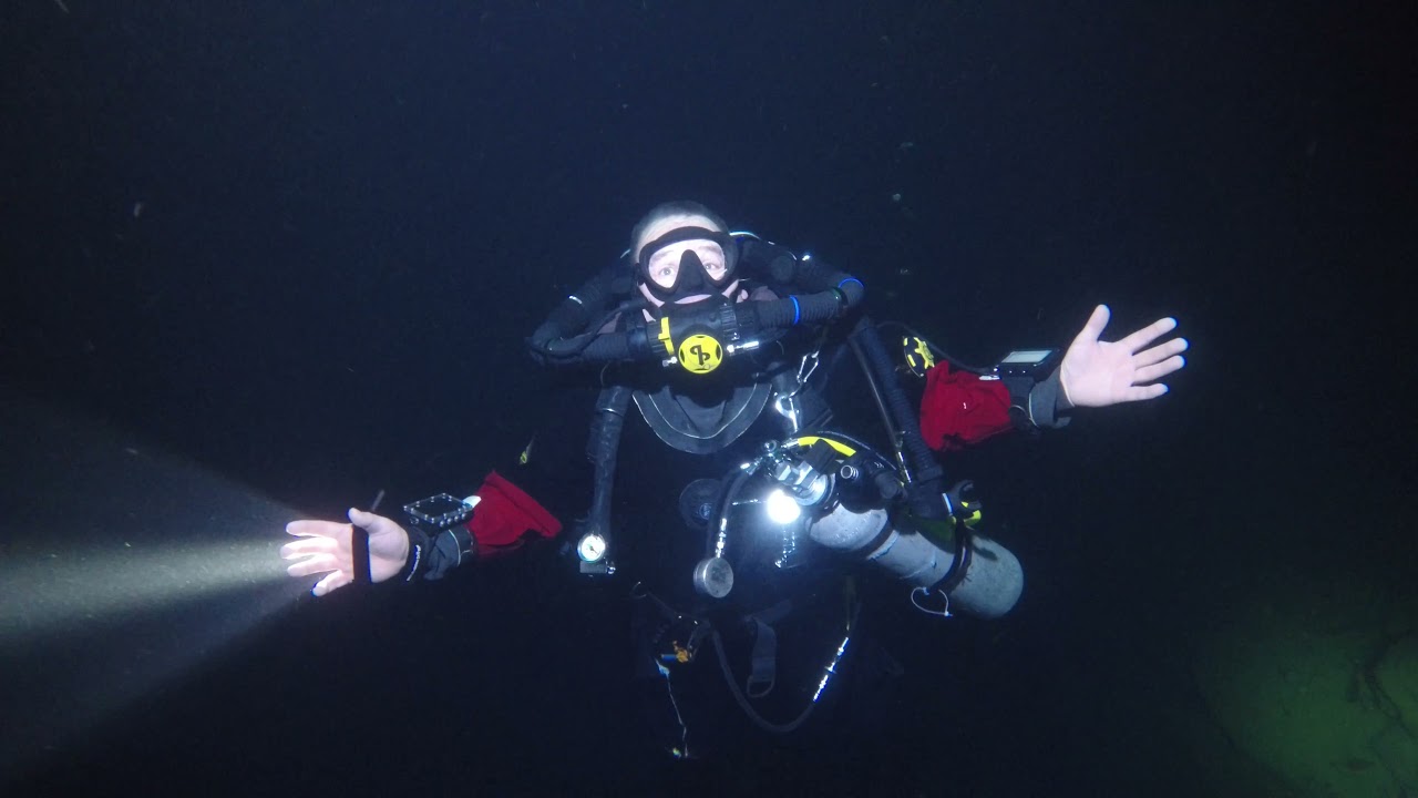 North Wales Technical Divers Christmas dive in Dorothea quarry