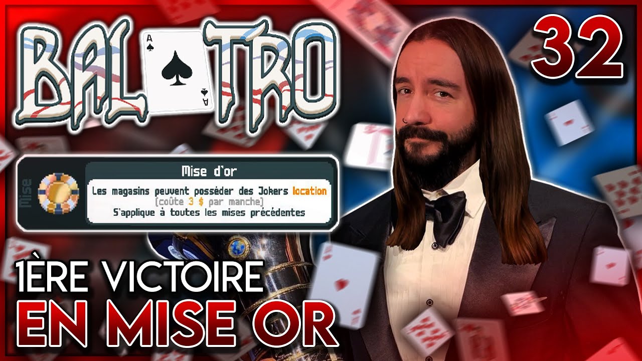 MA PREMIÈRE VICTOIRE EN MISE OR | Balatro