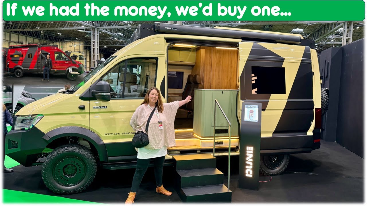 KAKTUS DUNE & OASIS 4x4 Campervans  | NEC Caravan Camping & Motorhome Show February 2024