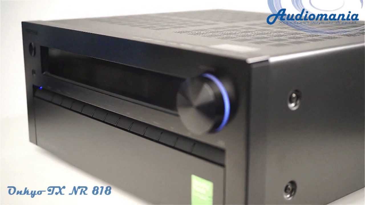 AV ресивер Onkyo TX NR 818