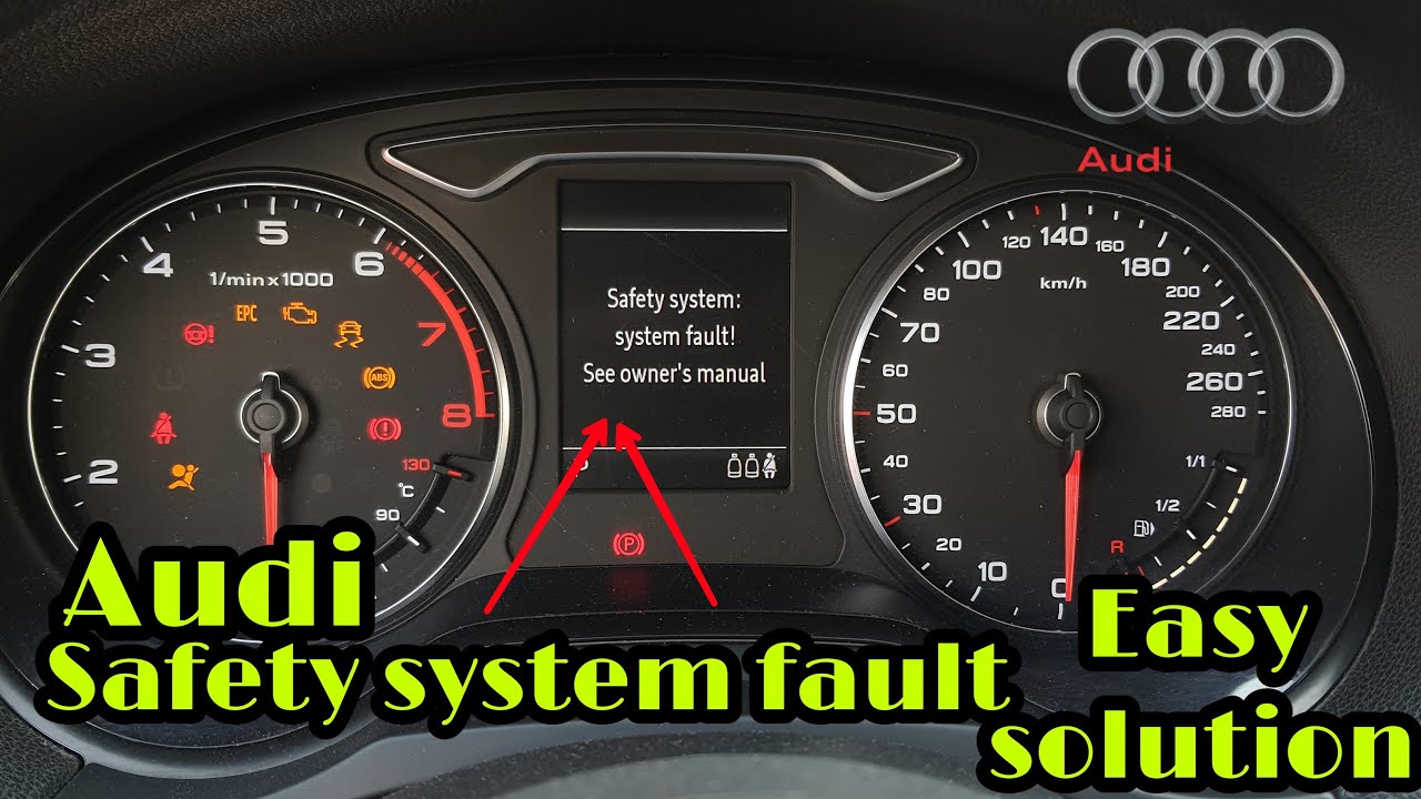 Простое решение проблемы неисправности системы безопасности Audi.