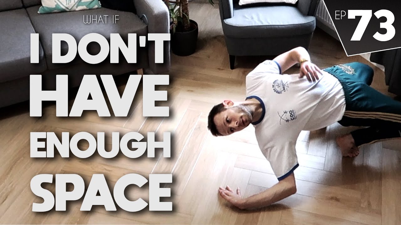 How to train Capoeira AT HOME with NOT ENOUGH space? | #capoeiraByMinho (Ep73)