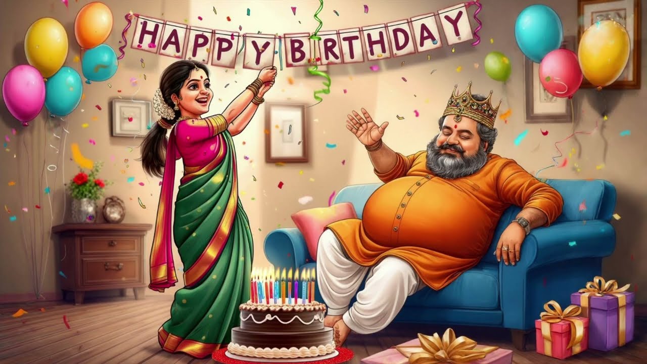 Happy Birthday to my dear husband Pyaar, Tana, Aur Thoda Tandoor A Wife’s Musical Tribute