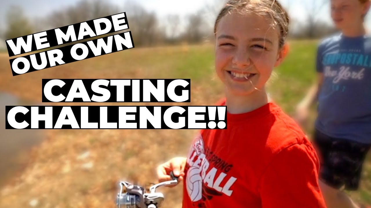 WE MADE OUR OWN CASTING COMPETITION! 🎣 | Re-creating Dude Perfect's Casting Challenge