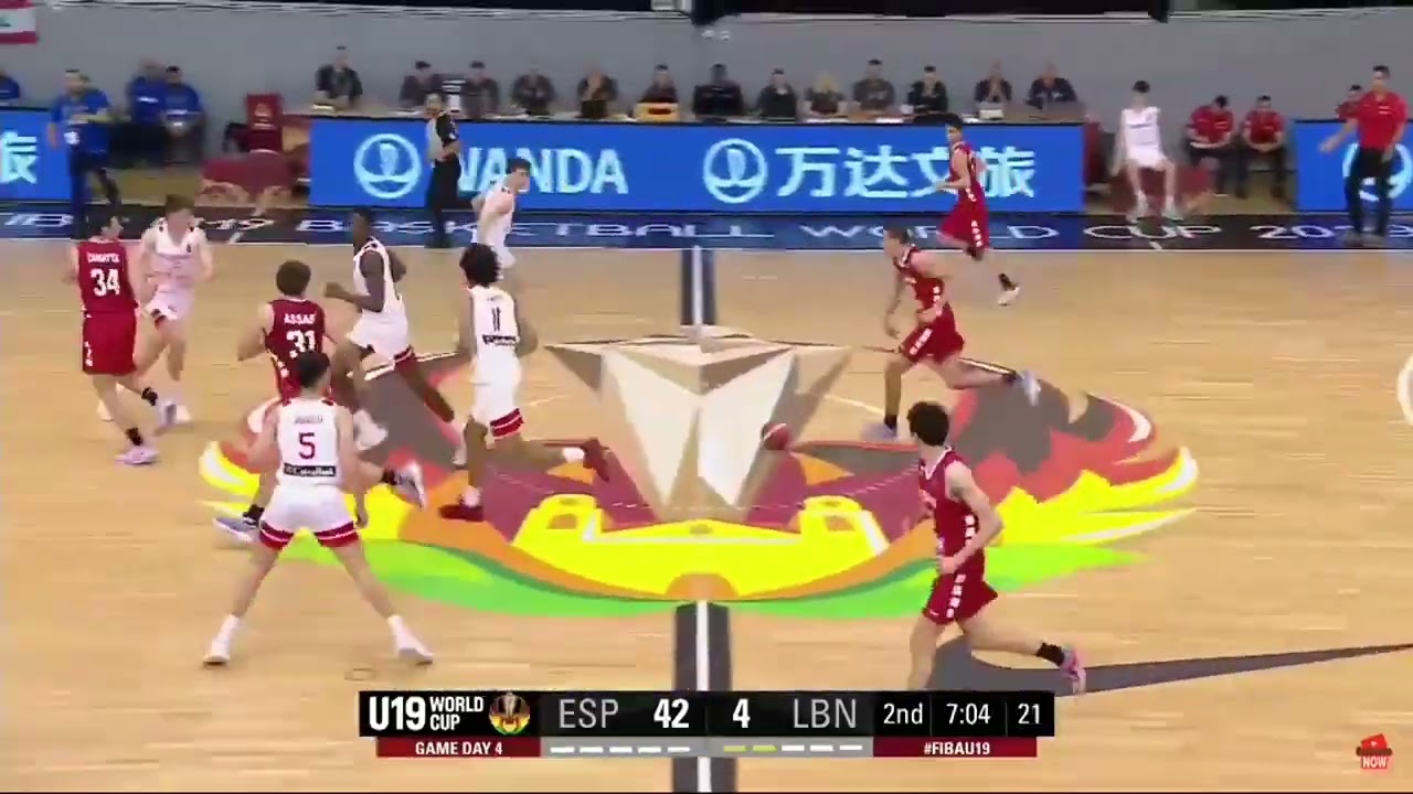 LUCAS HERNANDEZ VS LEB U19 12 PTS      6.28.23