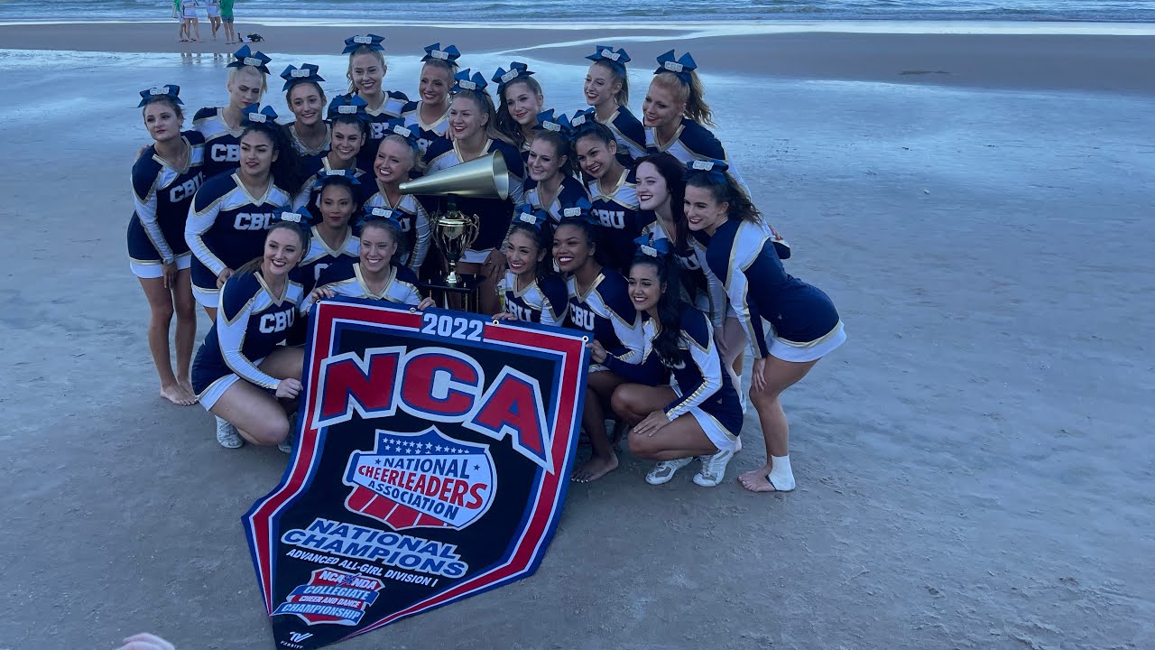 California Baptist University NCA college Cheerleading Nationals Finals 2022