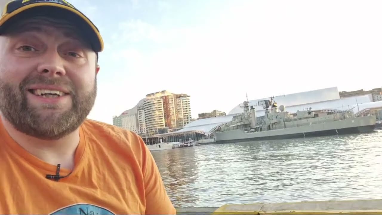 Meeting HMAS Vampire!