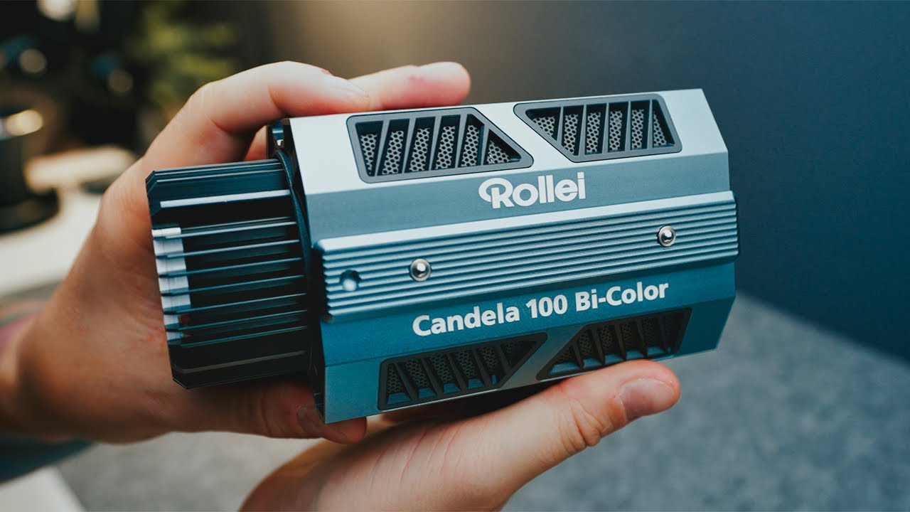 Rollei Candela 100 Watt Bi-Color LED-Dauerlicht: Klein aber oho!