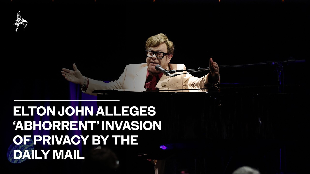 Sir Elton John tells court alleged Mail actions were ‘outside human decency’