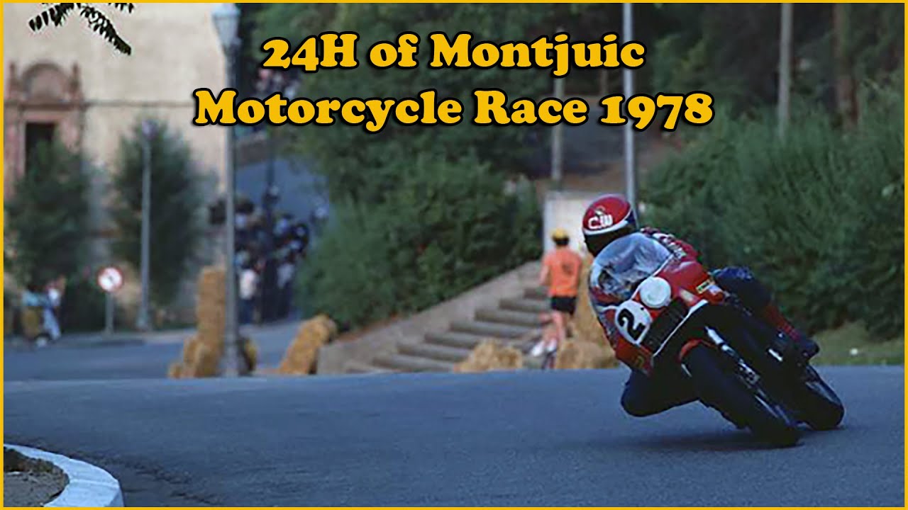 24H of Montjuic - Motorcycle Race 1978