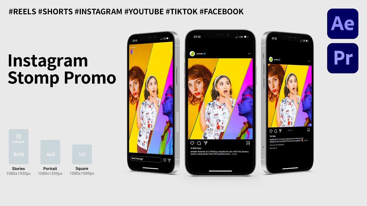 Instagram Stomp Promo | Video Template