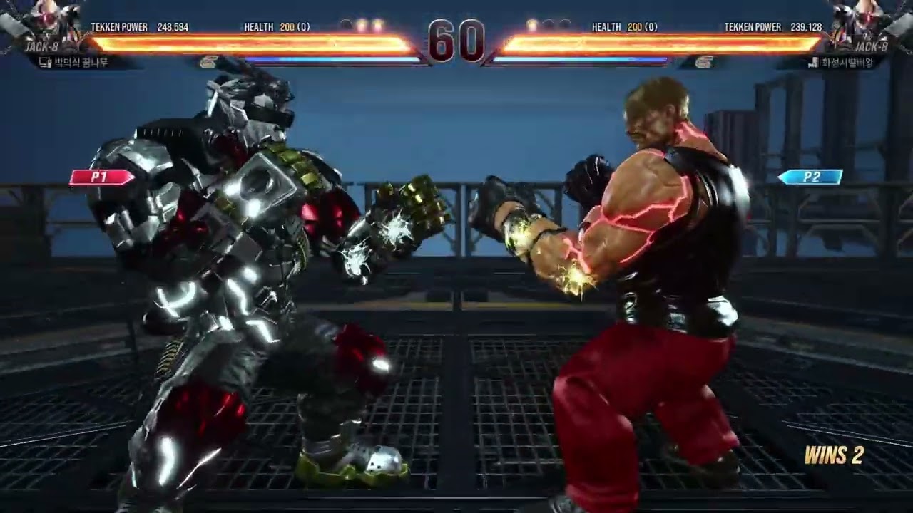 [철권8] 잭8 VS 잭8 [텍엠💜] 랭크매치