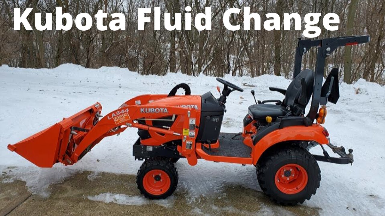 Kubota BX2380 50-часовое обслуживание