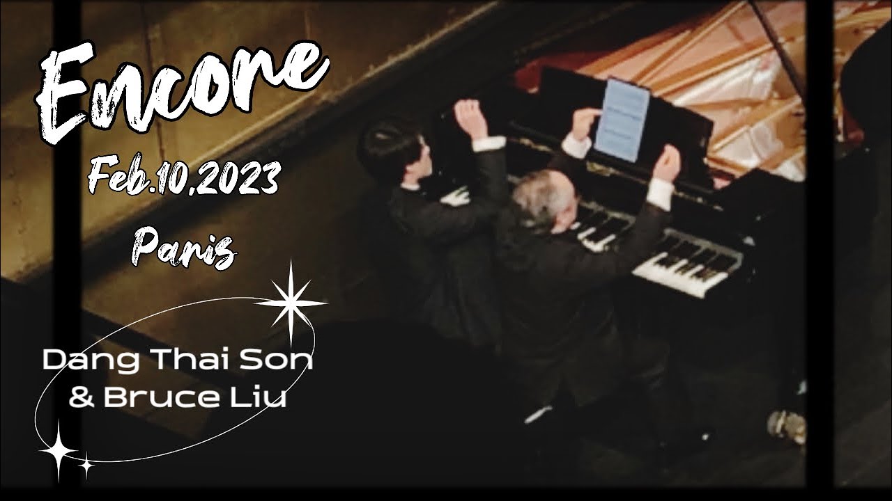 Bruce Liu & Dang Thai Son - Encore / Ravel : Ma mère l’Oye – V. Apothéose : Le jardin féérique