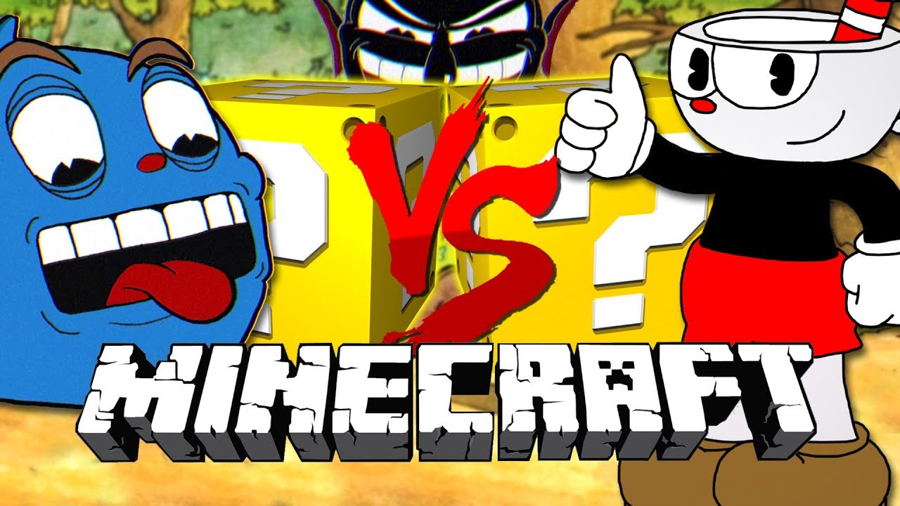 I HAVE TO FIGHT THE DEVIL! *Cuphead* Lucky Blocks! in Minecraft!