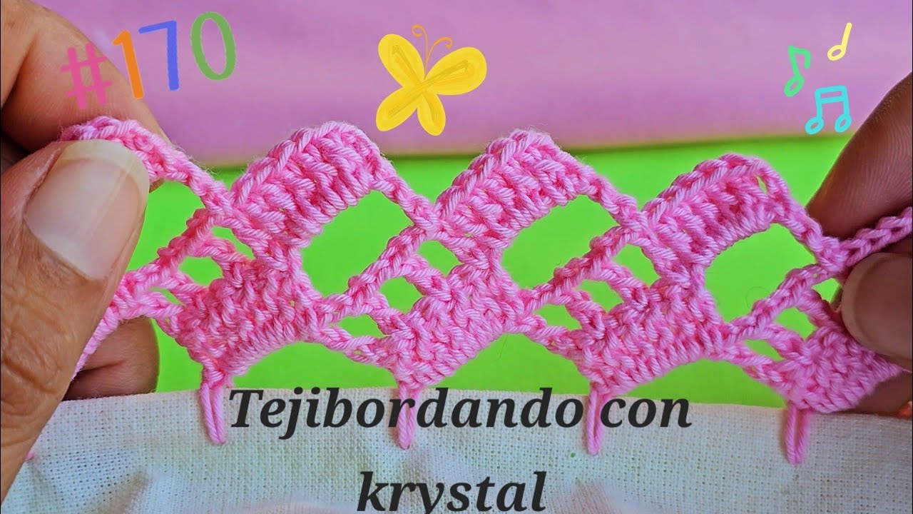 Una puntilla encantadora atrévete y hazla #170
