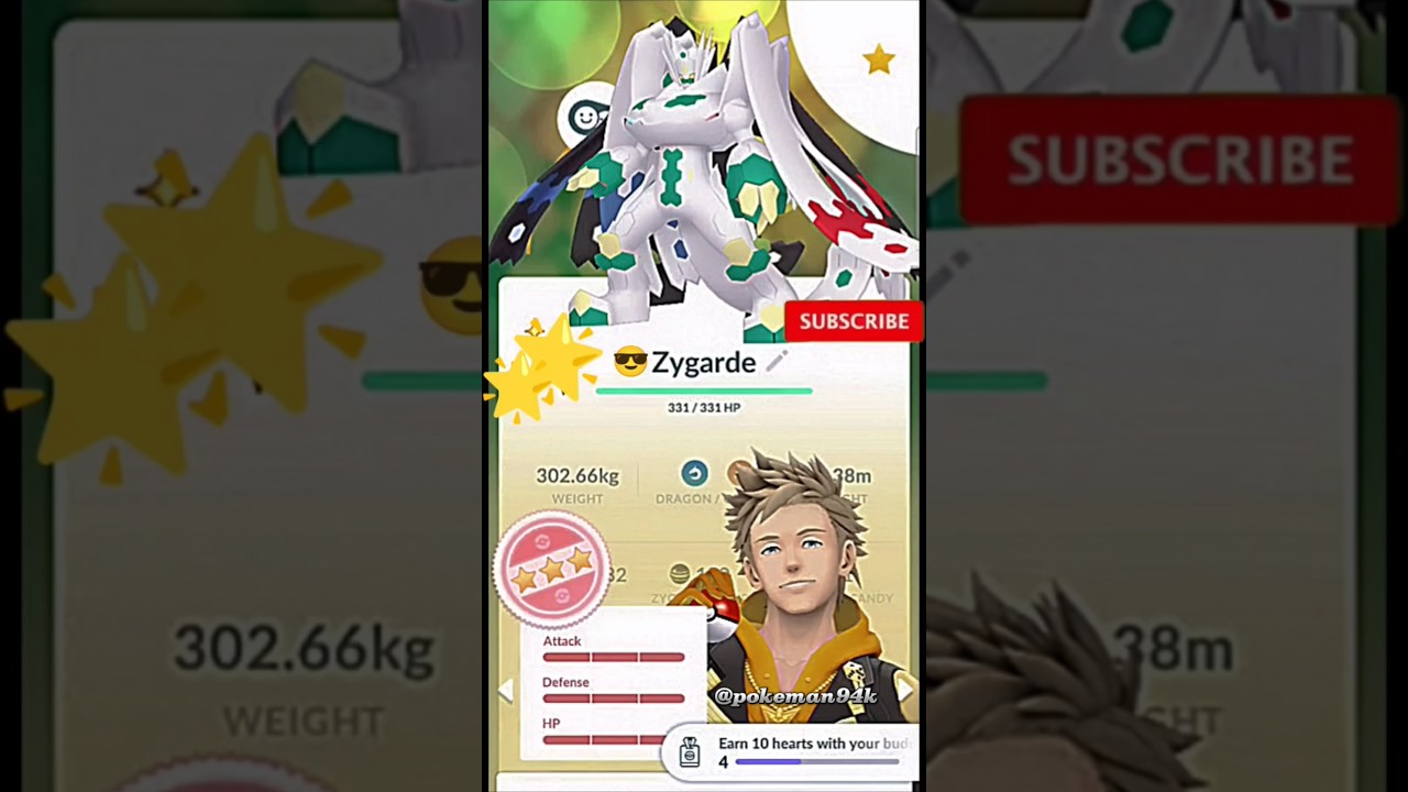 ✨ Catch The ✨ Shiny✨ZYGARDE   Pokemon Catch a Pokemon go #shinypokemon #legendary #gaming #gbl✨🥵🥵😎😎🙏