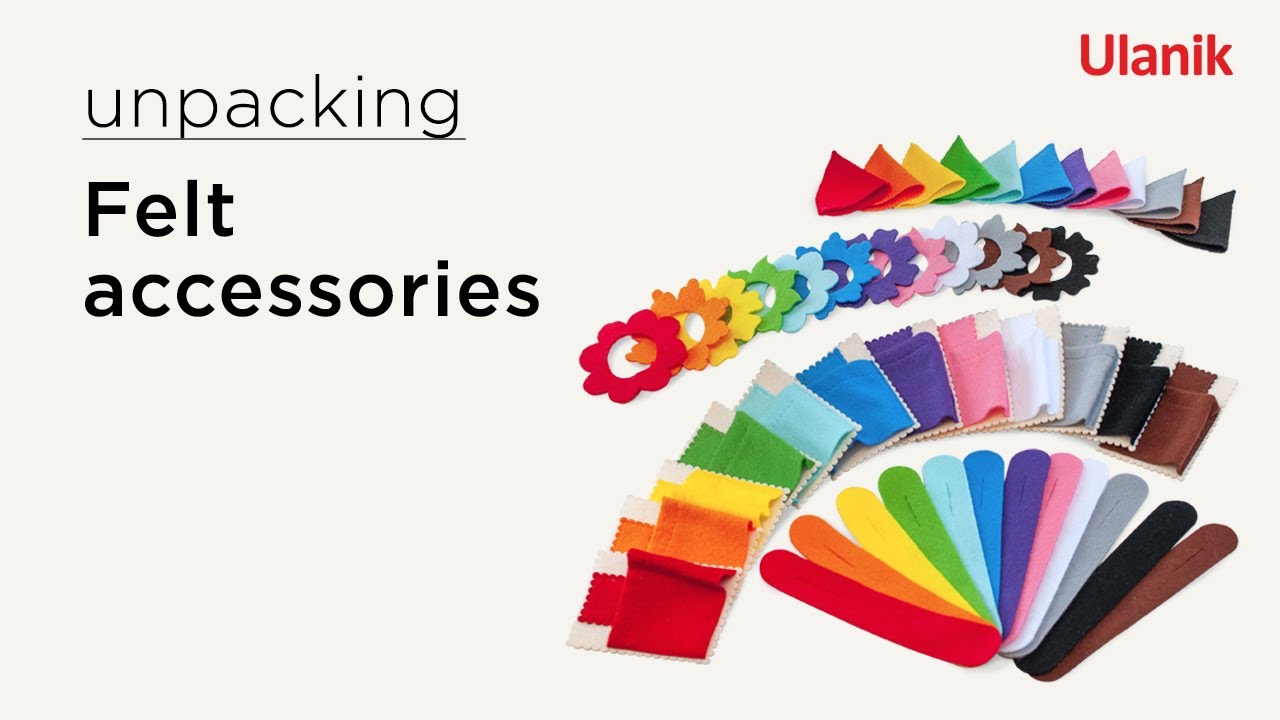 Ulanik Unpacking Felt Accessories