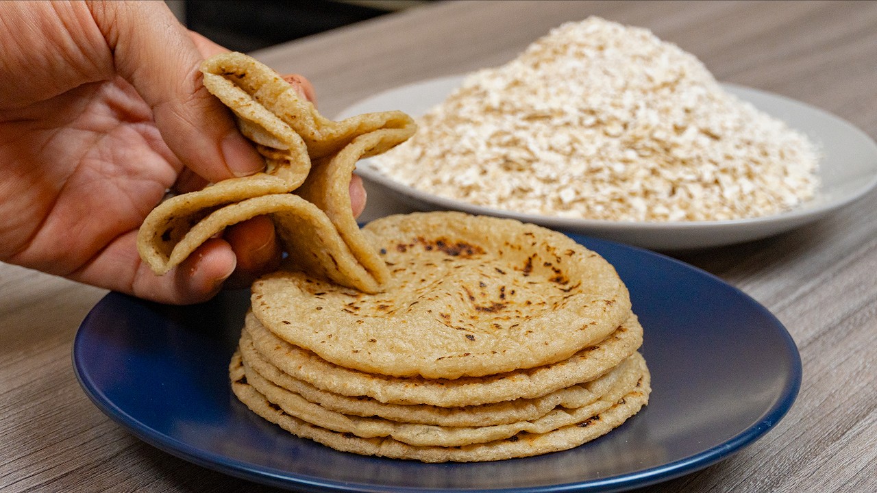 ¡Estas Tortillas De Avena Cambiaron Mi Vida!