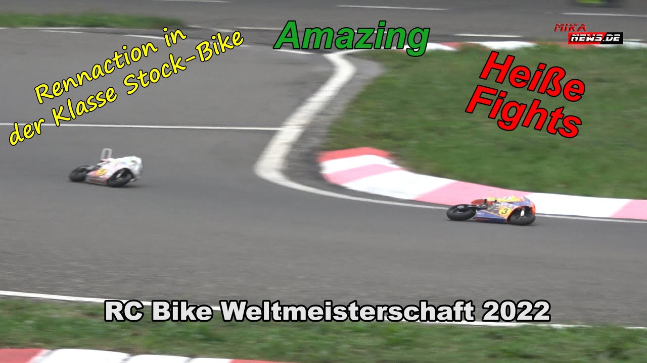 Stock Bike Finale - RC Bikes bei der Weltmeisterschaft 2022 in Leipzig