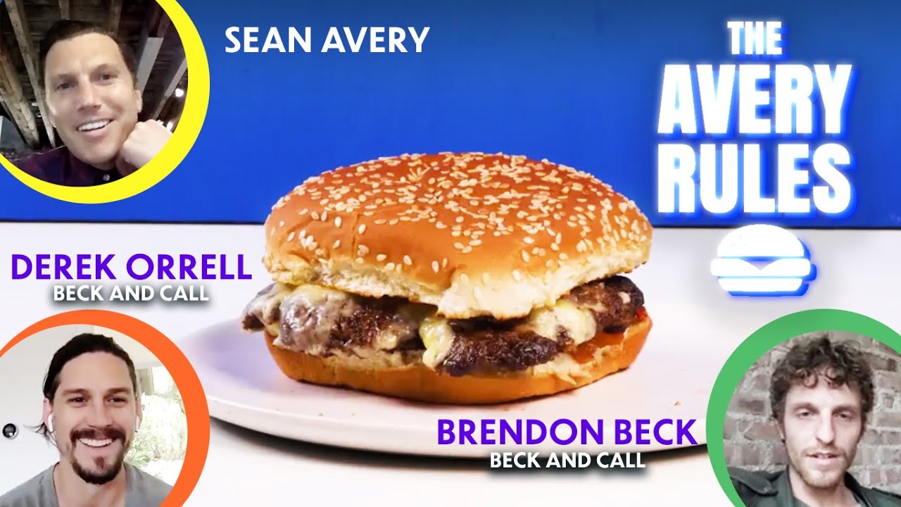 The Burger Showdown | The Avery Rules Burger Ft. Sean Avery & Beck and Call