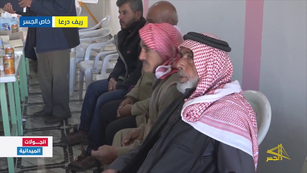محلي المزيريب بريف درعا يدشن مبناه الجديد بحضور فعاليات ثورية