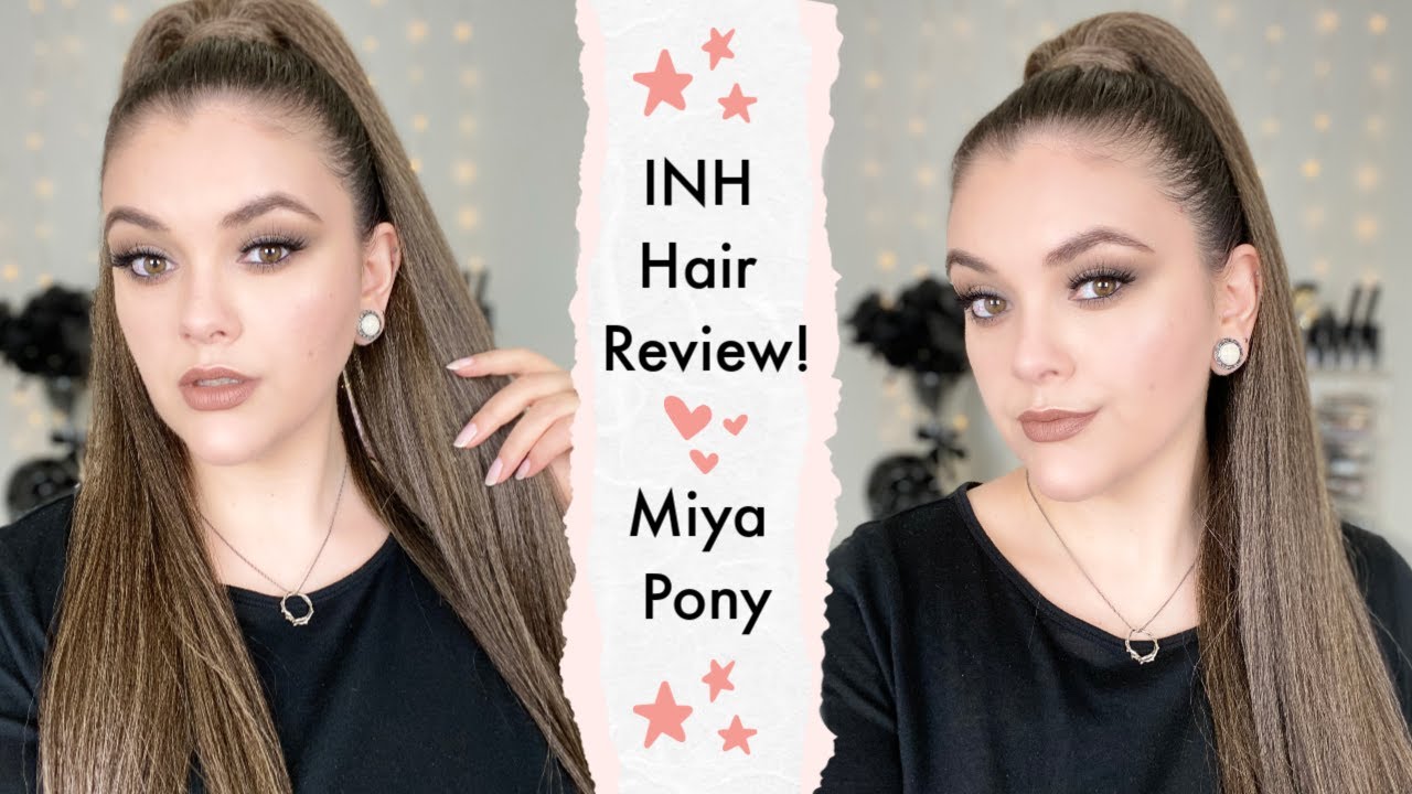 INSERT NAME HERE (INH) HAIR REVIEW! MIYA PONYTAIL