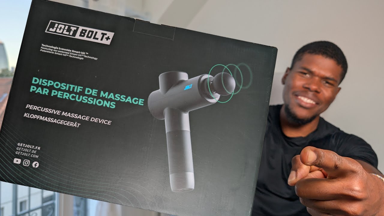 AVIS et TEST sur le PISTOLET de MASSAGE JOLT BOLT+ en 2024 (Je valide)