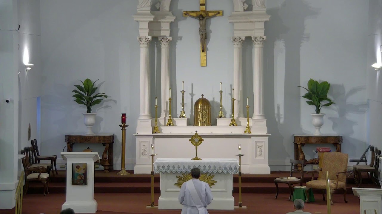 February 4, 2026 at 8:00 am Catholic Mass from St. James Church, St. James, LA