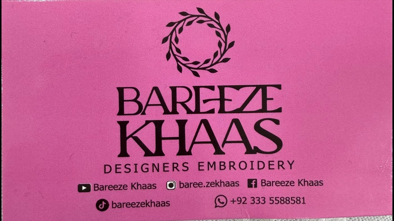 Bless Friday live session of bareeze khaas