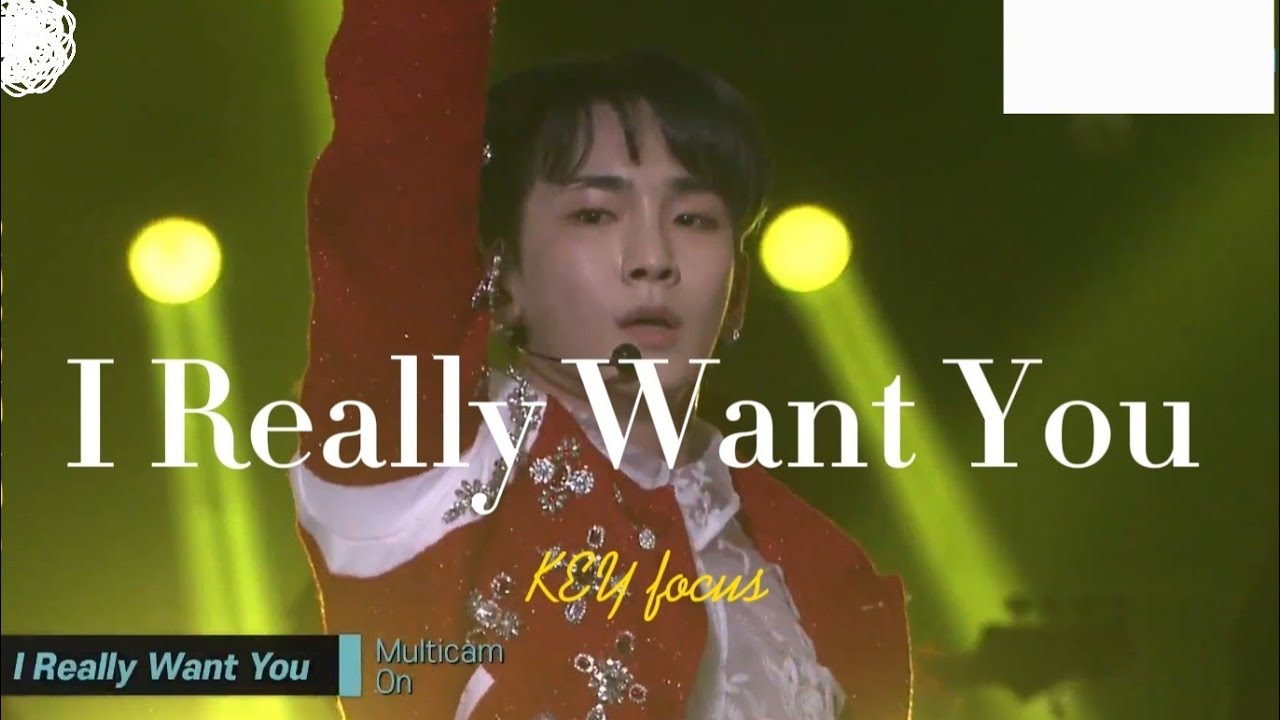 210404 무조콘 | 샤이니 SHINee - I Really Want You - KEY focus