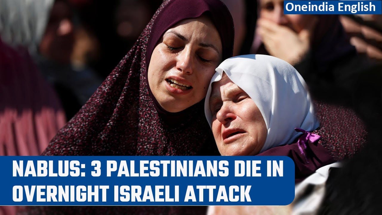 West Bank: 3 Palestinians killed in overnight raid by Israeli forces in Balata camp | Oneindia News