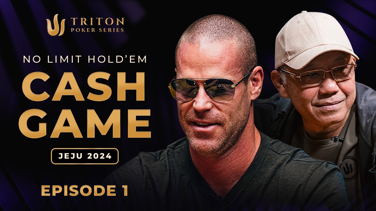 High-Stakes No-Limit Hold'em Cash Game | Triton Poker Jeju 2024 (Episode 1)