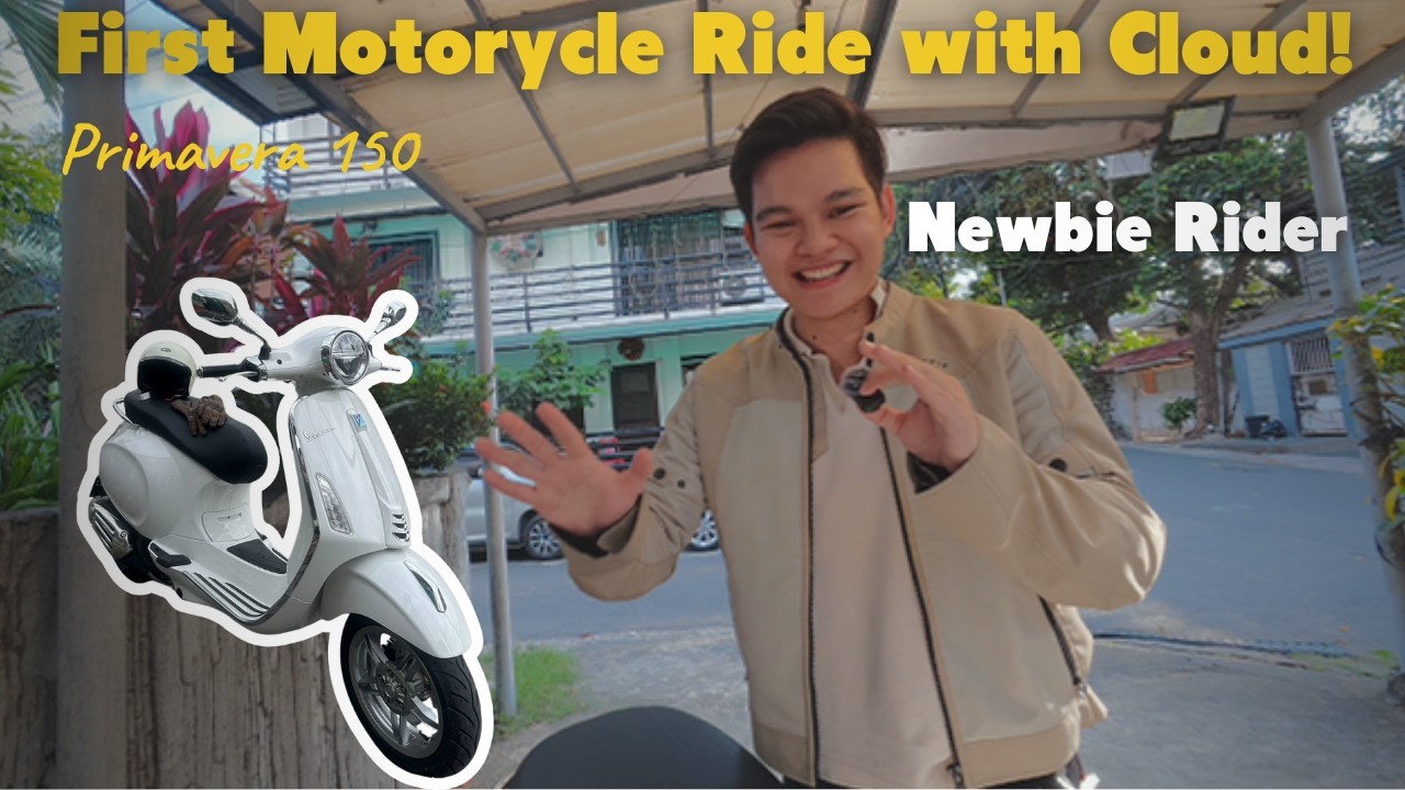 First Ride with Vespa Primavera 🏍️ | QC Circle to Katipunan Ride + New Room Tour Vlog