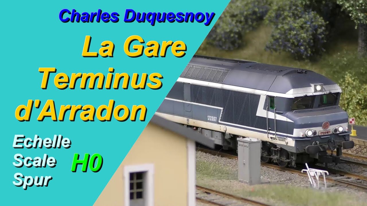 [H0] La Gare Terminus d'Arradon - (Charles Duquesnoy) - Septembre 2023